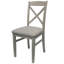 Bayou 50cm H Upholstered Cross Back Side Chair-17222739