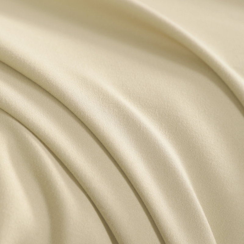 4PC 1800 Series Soft Microfiber Sheet Set, King Sheet Set with 2 Pillowcases, Light Tuape