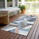 Machine Washable Indoor/Outdoor Claudian ACN1241 Blue Rug