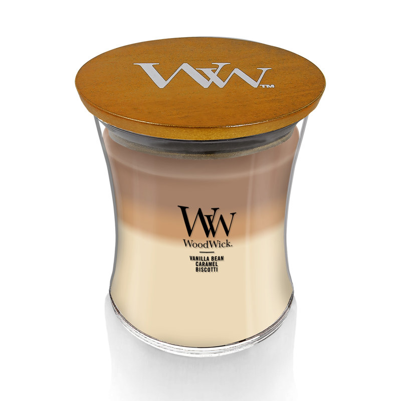 WoodWick Caf Sweets Scented Medium Hourglass Candle