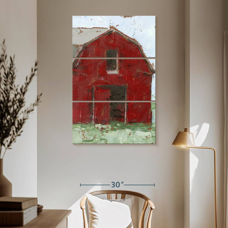 Lilie Big Red Barn I