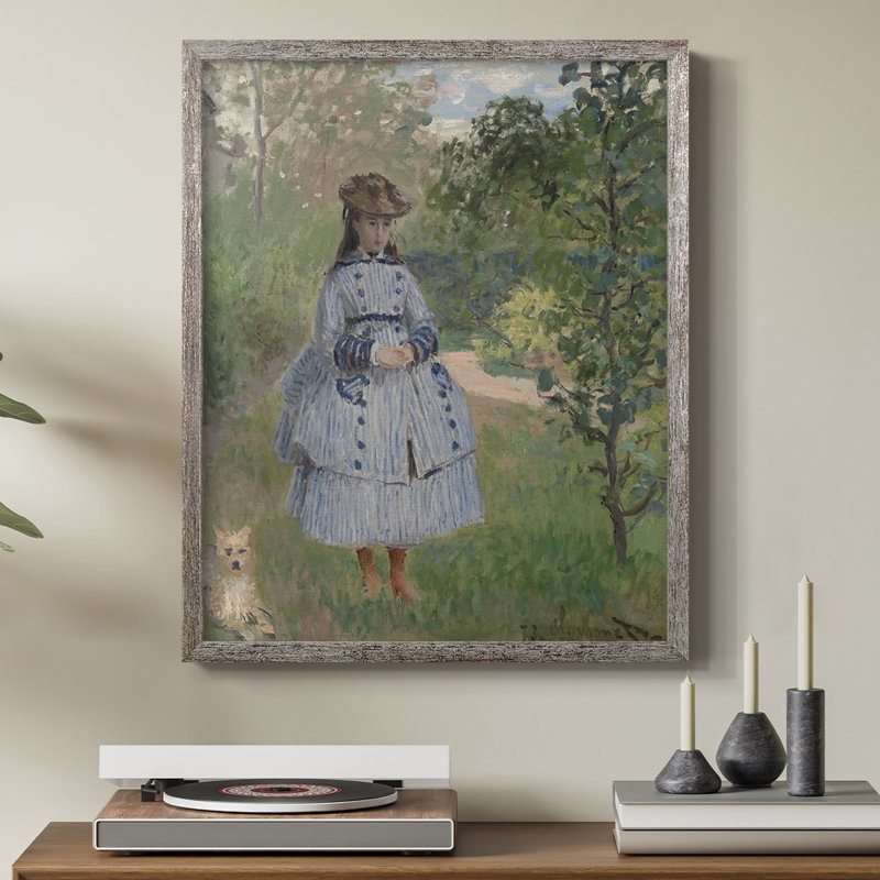 «Vintage Landscape LXVI», reproduction encadrée - bois massif, H 11 po x l 9 po