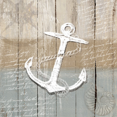Calm Anchor - Wrapped Canvas Print
