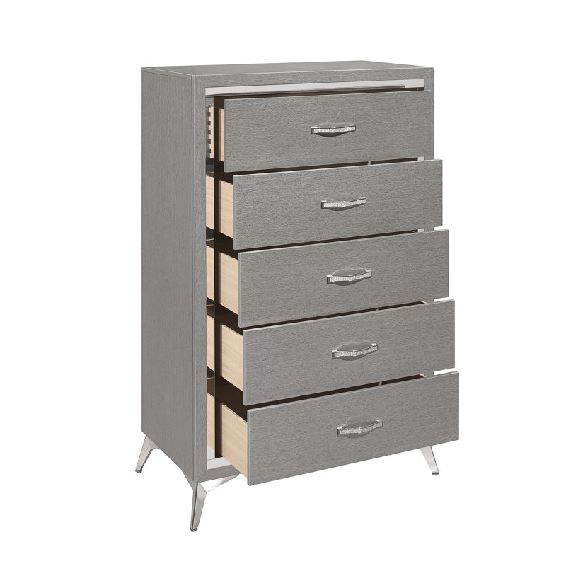 Maxo 5 - Drawer Chest, Gris