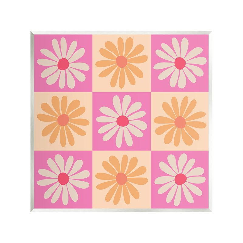 «Chequered Flower» par Carrie Cantwell