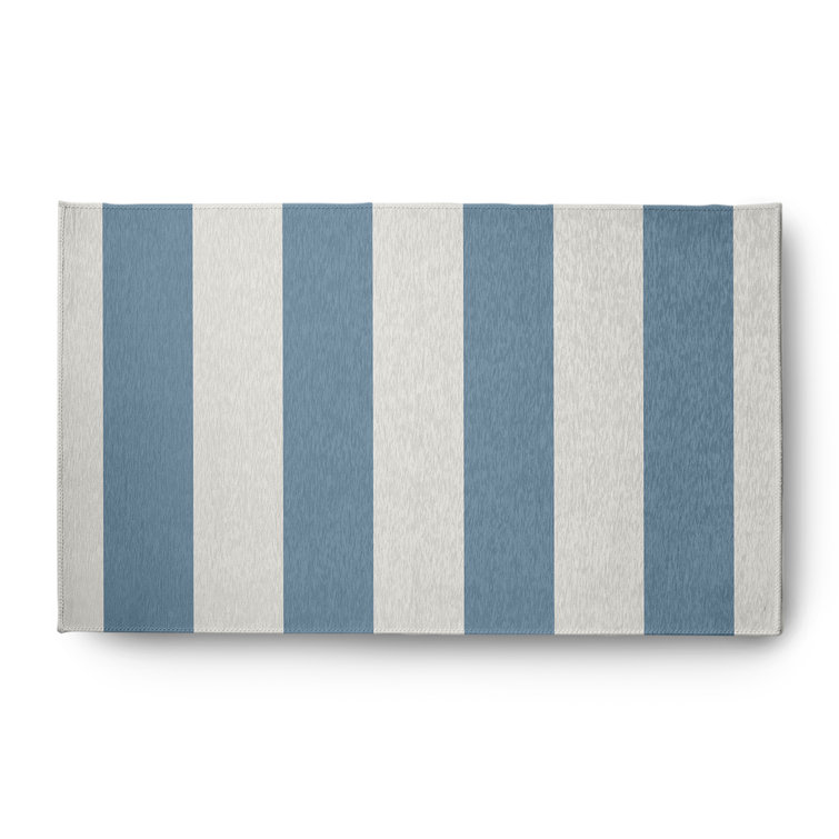 Foscoe Chenille Striped Indoor Rug