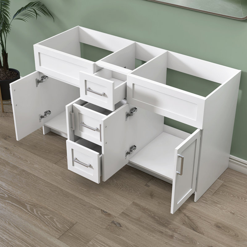 Armoire de salle de bain 60 po x P 21,5 po x H 33,44 po, 60"