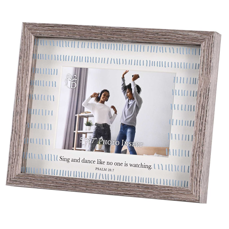 Brown Picture Frame with Mat