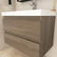 Ensemble de meuble-lavabo simple 29,5 po avec plateau en résine Dejenae-2014297838
