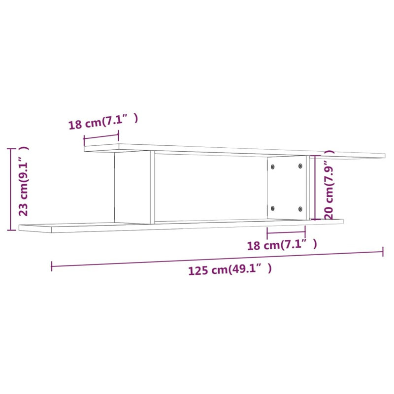 Aydeliz Unfinished Cube Shelf with Fireplace Included, Grey Sonoma