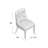 1'' H Tufted Upholstered Side Chair-30689666
