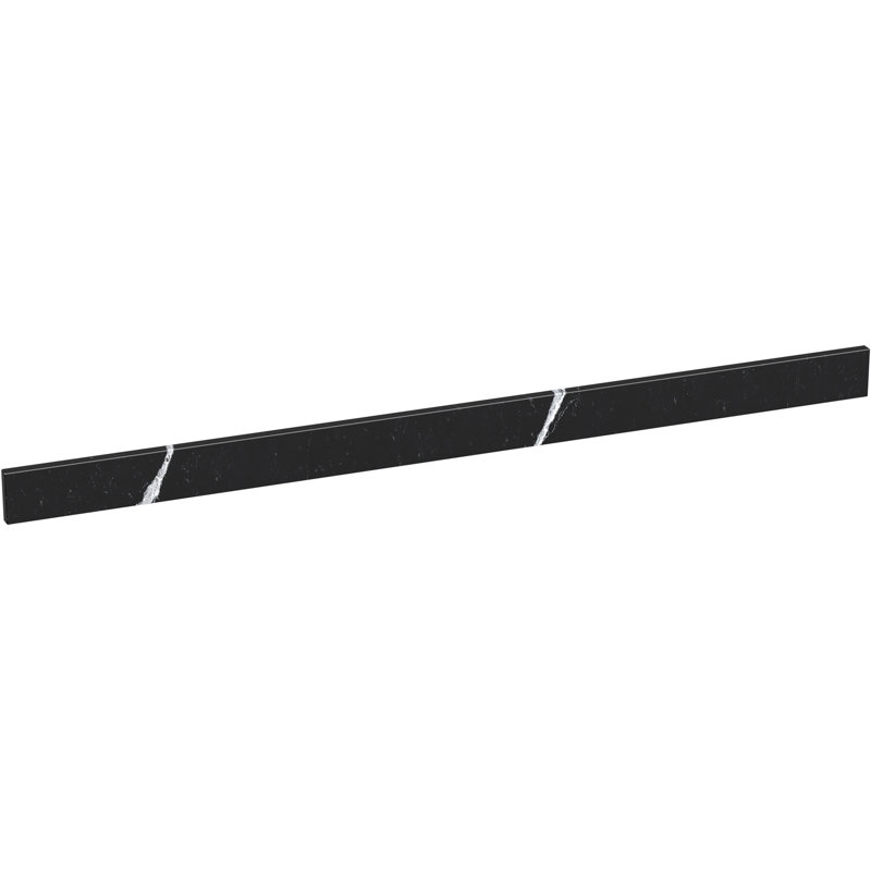 Silestone Quartz 61-In Backsplash, Eternal Marquina