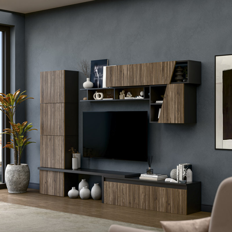 Klavoda Entertainment Centre, Brown