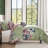 Bebejan Lilac Cascade On Olive 100% Cotton Sateen 5 Piece Reversible Comforter Set-113932865