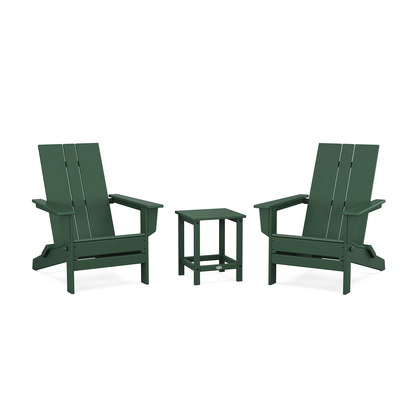 Folding Adirondack Chair, Green