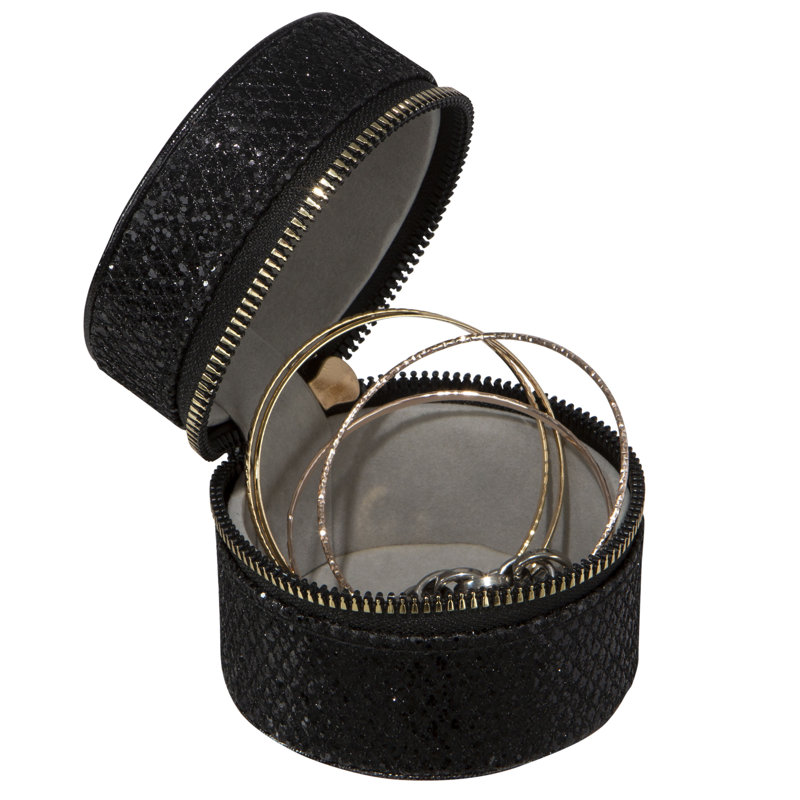 Trousse de voyage pour bijoux, Noir