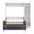 Murphy Bed Wall Bed With Sofa,With Shelves