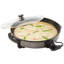 VonShef Electric Frying Pan 6L, 42cm Non-Stick Multi Cooker with Glass Lid