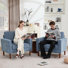 Fauteuil d'appoint 37 po en similicuir 37 po