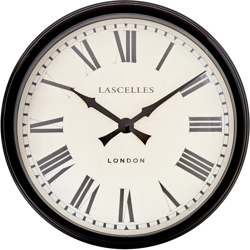 Large Metal Wall Clock - 58cm