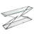 Mattia 70.87'' Glass Top Console Table