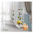 Eri Rectangular Multi-Tiered Foldable Ladder Solid Wood Plant Stand-30196887