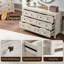 Commode 6 tiroirs Arlina-872908578