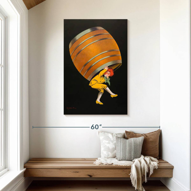 Yarlin Cognac Pellisson 1907, 45" H x 30" W