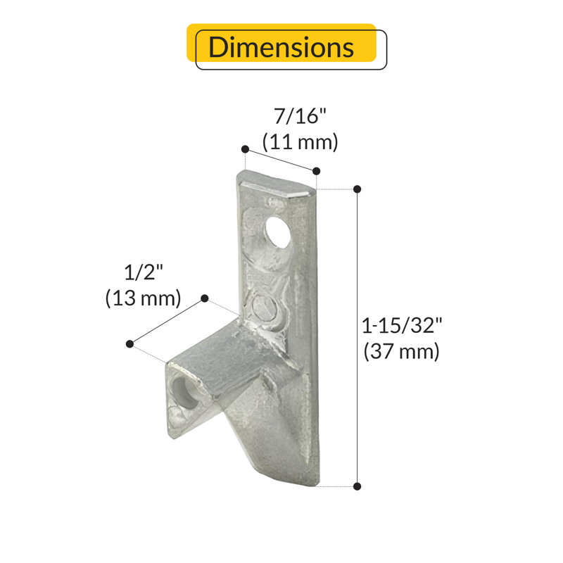  Cam Pivot Zinc Material Left Type