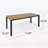 Rectangular Outdoor Dining Table, 71\