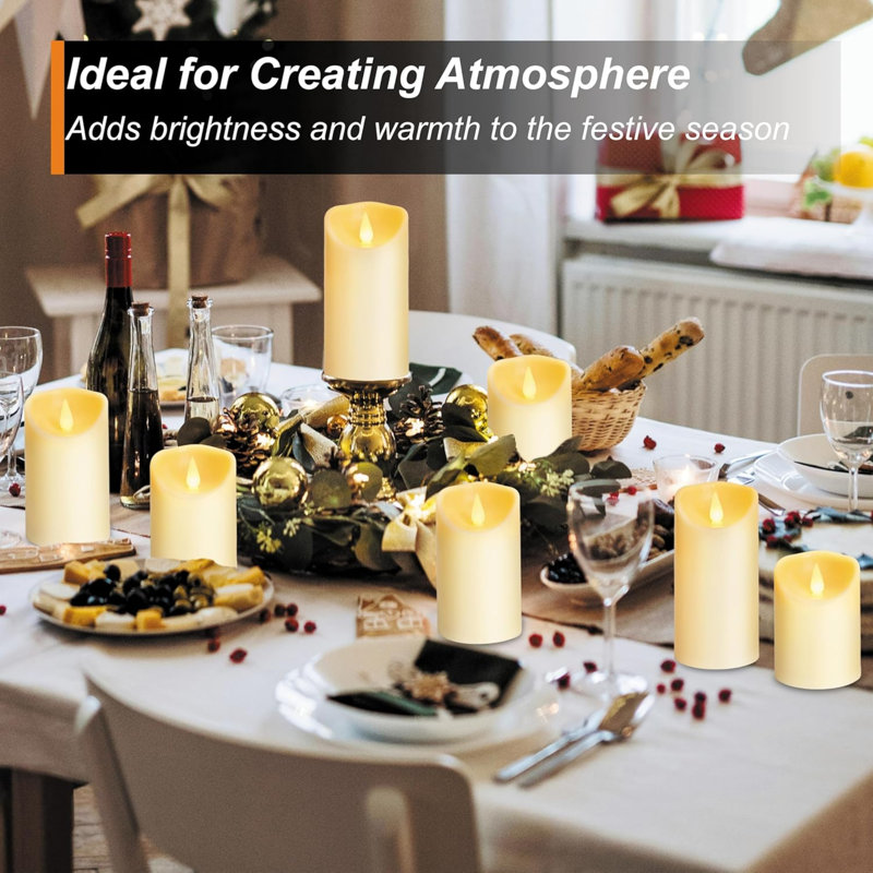 Flameless Tealight Candle, 9