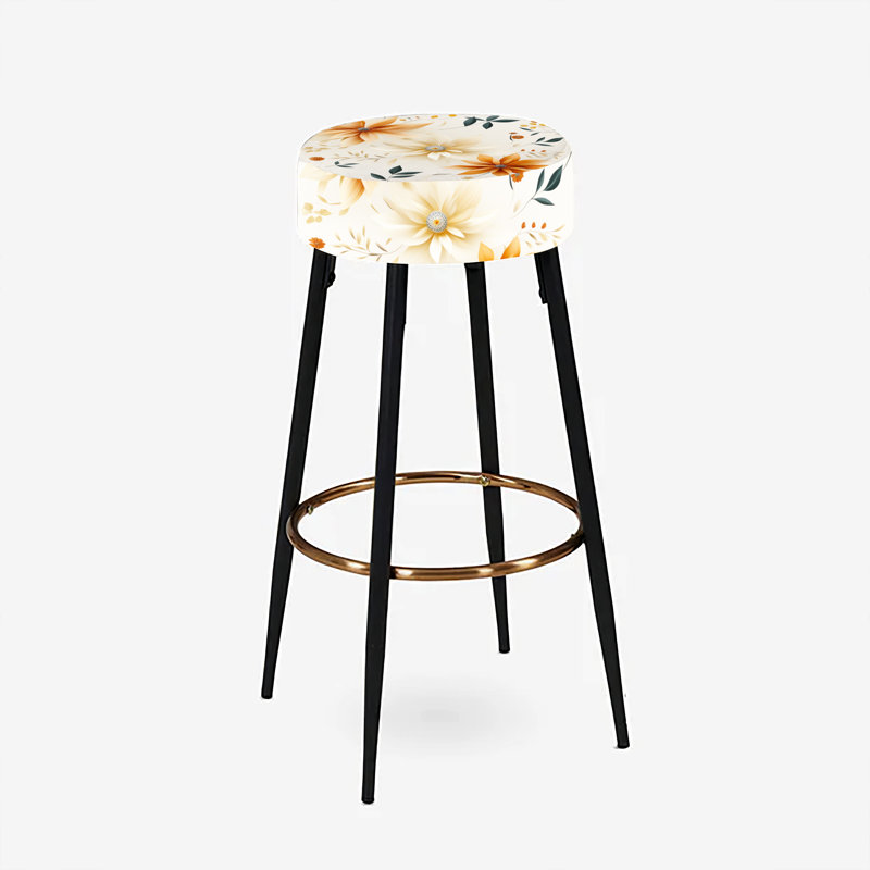 Ensemble de 2 tabourets de bar Earthy Mandala