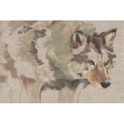 Timber Wolf I - Painting on Canvas