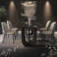 Italian style home rectangular dining table sets-104059125