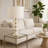 Table Lamp - Marble and Fabric - Modern Glam Accent - Stylish Contemporary Marble Design with Non-Woven Details-1858794968
