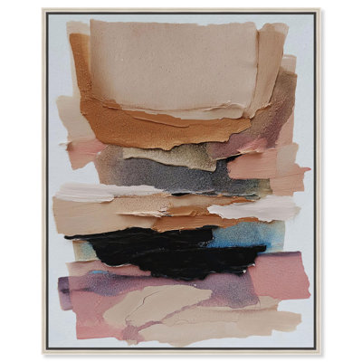 "Sandy Terraces Boho", reproduction d'art sur toile par Art Remedy