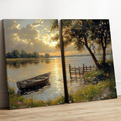 2 Piece Wrapped Canvas Print