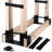 Heavy-Duty Adjustable Firewood Log Brackets - Customizable, Rust-Resistant & Easy To Assemble