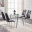 Chaises de salle à manger en similicuir-114326373