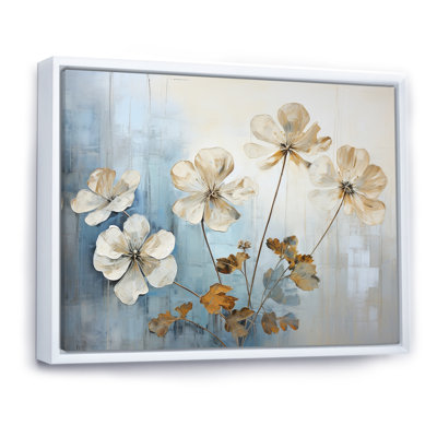 Geraniums bleus dorés III