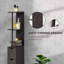 Armoire de rangement haute de 54 po pour la salle de bain HOMcom