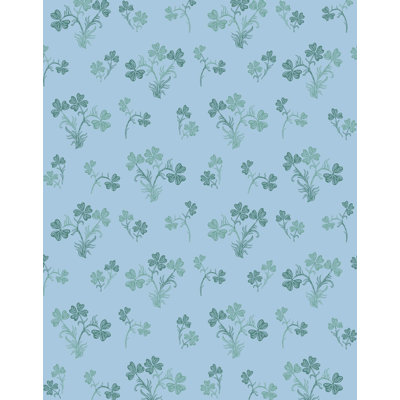 Papier peint Lucky | Traditionnel / rouleau - 27 po x 30 pi