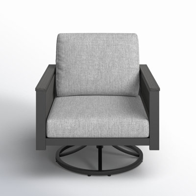 Townsend Outdoor Swivel Rocking Chair with Sunbrella Cushion by Birch Lane