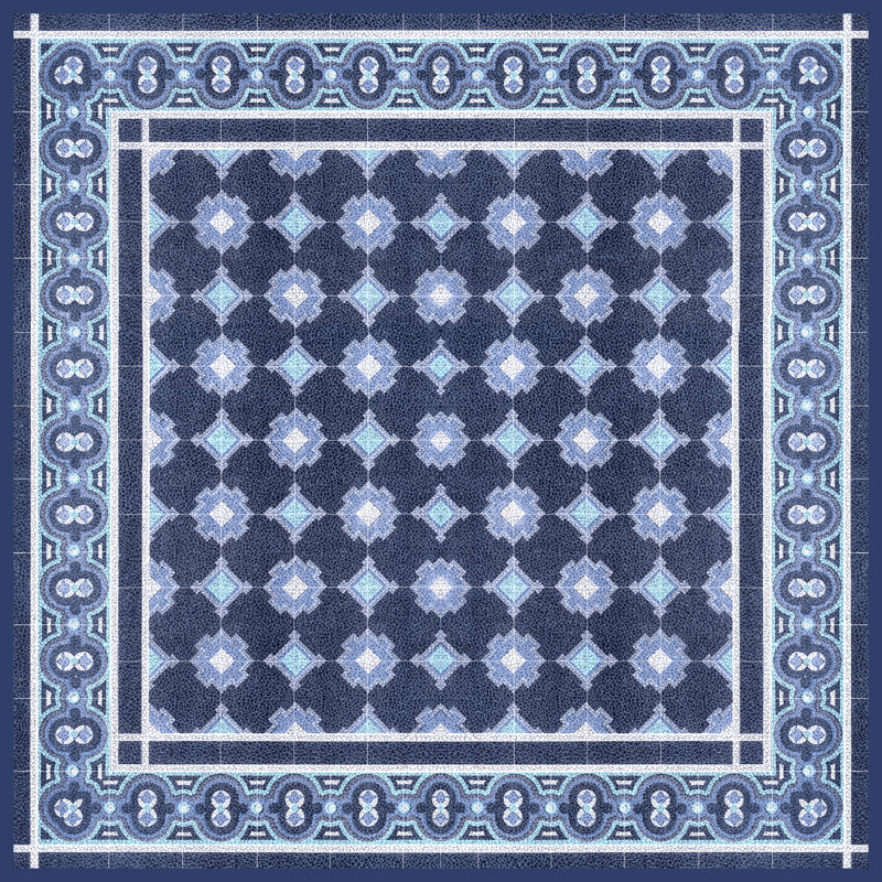 Italian Mosaic II - Wrapped Canvas Painting, 30cm H x 30cm W x 3.8cm D