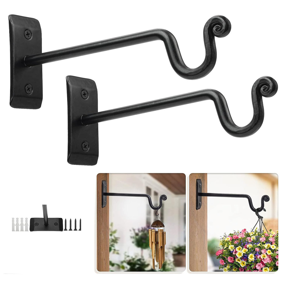 Zahra Metal Bracket Plant Stand (Set of 2) Red Barrel Studio®