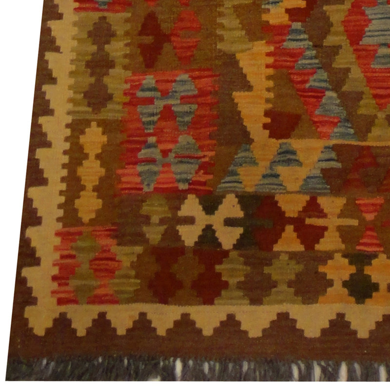 Tapis rouille tissé à la main Azpeitia