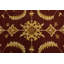 Tapis rouge traditionnel Kilim & Sumak rouge vin 7X10