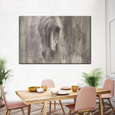 Illustration de cheval sur toile