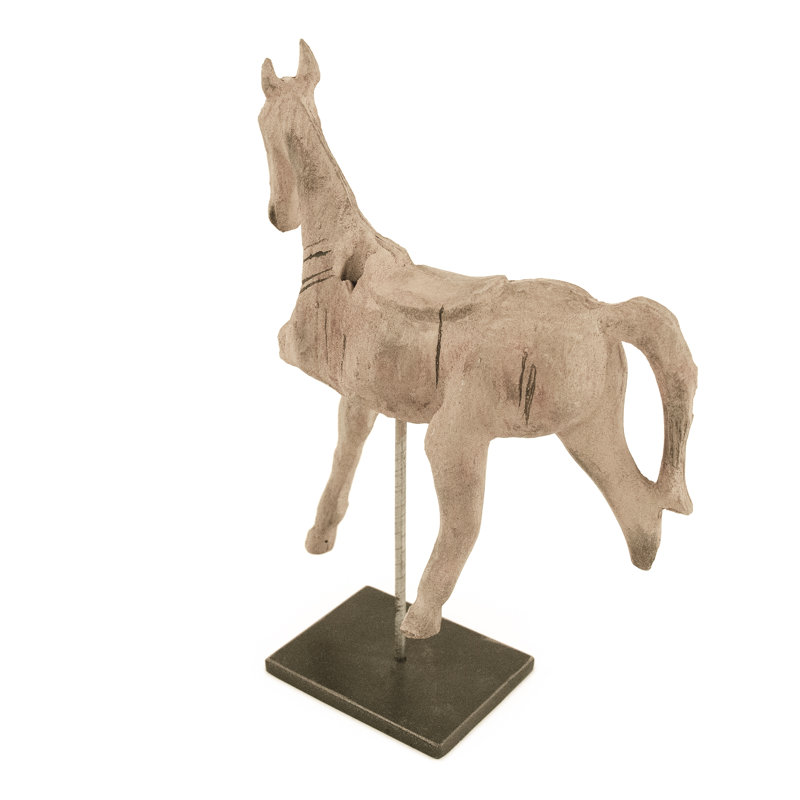 Resin Horse In Stand