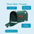 Elite Large Steel Post Mounted Post box-27331755